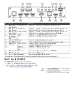 Preview for 2 page of Kramer VP-440H2 Quick Start Manual