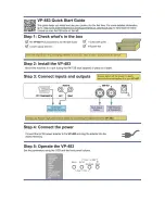 Preview for 2 page of Kramer VP-483 User Manual