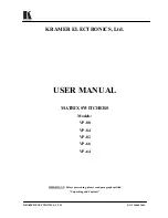 Kramer VP-64 User Manual preview