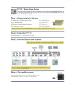 Preview for 2 page of Kramer VP-731 User Manual