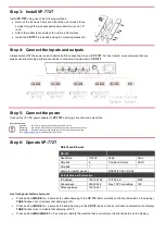 Предварительный просмотр 3 страницы Kramer VP-772T Quick Start Manual