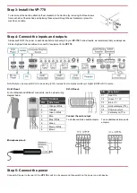 Предварительный просмотр 3 страницы Kramer VP-778 Quick Start Manual