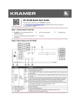 Preview for 2 page of Kramer VS-1616D User Manual