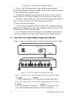 Предварительный просмотр 4 страницы Kramer VS-21 User Manual