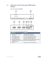 Preview for 8 page of Kramer VS-211H User Manual