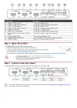 Preview for 2 page of Kramer VS-211UHD Quick Start Manual