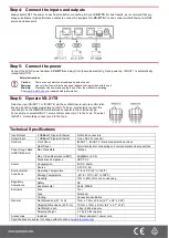 Preview for 2 page of Kramer VS-21TS Quick Start Manual