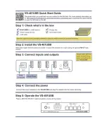 Preview for 2 page of Kramer VS-401USB User Manual