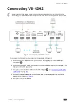 Preview for 9 page of Kramer VS-42H2 User Manual