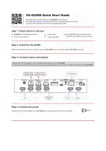 Preview for 2 page of Kramer VS-42UHD User Manual