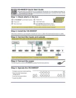 Preview for 2 page of Kramer VS-44HDCP User Manual