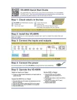 Preview for 2 page of Kramer VS-48HN User Manual