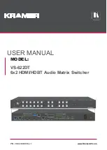 Preview for 1 page of Kramer VS-622DT User Manual