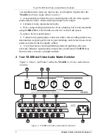 Preview for 4 page of Kramer VS-6EII User Manual