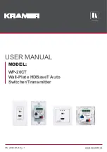 Preview for 1 page of Kramer WP-20CT User Manual