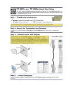 Предварительный просмотр 2 страницы Kramer WP-580Rxr User Manual