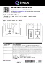 Kramer WP-SW2-EN7 Quick Start Manual preview