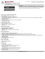 Kramer XL 1204V Specifications preview