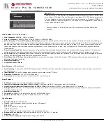Kramer XL 1208V2 Specifications preview