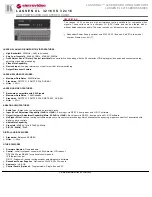 Kramer XL 3216VS Specifications preview