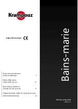 Krampouz BECIB2 Instructions For Use Manual preview