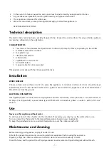 Preview for 7 page of Krampouz BECIB2 Instructions For Use Manual