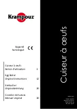 Krampouz BECIE1 Original Instructions Manual предпросмотр