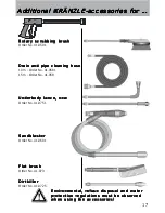 Предварительный просмотр 17 страницы Kranzle 1120 T Operating Manual