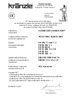 Предварительный просмотр 40 страницы Kranzle 1120 T Operating Manual