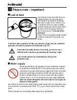 Предварительный просмотр 10 страницы Kranzle 1122 TS T Operating Manual