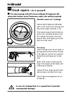 Предварительный просмотр 22 страницы Kranzle 1122 TS T Operating Manual