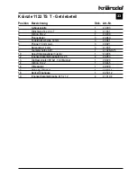 Предварительный просмотр 33 страницы Kranzle 1122 TS T Operating Manual
