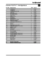 Предварительный просмотр 37 страницы Kranzle 1122 TS T Operating Manual