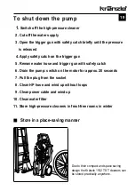 Предварительный просмотр 19 страницы Kranzle 1152TST Operation Manual