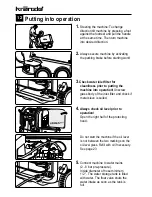 Предварительный просмотр 12 страницы Kranzle 602 E-M 18 Operating Manual