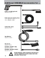 Предварительный просмотр 16 страницы Kranzle HD 10/120 Operating Manual