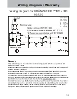 Предварительный просмотр 31 страницы Kranzle HD 10/120 Operating Manual