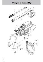 Предварительный просмотр 22 страницы Kranzle K1622 Operating Manual