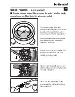 Предварительный просмотр 21 страницы Kranzle Profi 15/120 TST Operating Manual