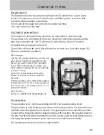 Предварительный просмотр 39 страницы Kranzle quadro 1000 TS Operating Manual