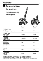 Предварительный просмотр 2 страницы Kranzle Roundcleaner UFO Operating Manual