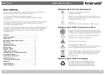 Предварительный просмотр 3 страницы Kranzle therm 1165-1 Operating Manual