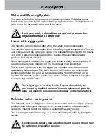 Preview for 4 page of Kranzle W 11/135 Operating Manual