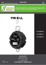 Preview for 1 page of KRATOS SAFETY FA 20 800 00 Manual