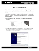 Preview for 7 page of Kraun 1T1R - USB User Manual