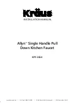 Kraus Allyn KPF-2654 Installation Manual preview