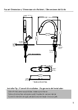 Предварительный просмотр 5 страницы Kraus Arqo KPF-2522 Installation Instructions Manual