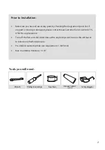 Preview for 3 page of Kraus Britt KSF-1691 Installation Manual