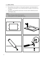 Предварительный просмотр 8 страницы Kraus Elavo KCU-242 Installation Manual