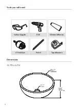 Предварительный просмотр 4 страницы Kraus ELAVO KCV-341-BN Installation Manual